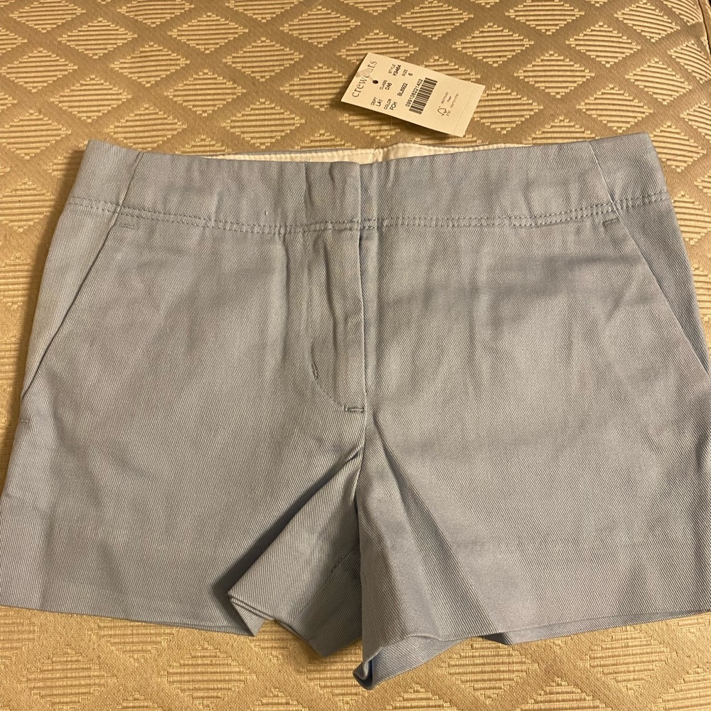 Crewcuts blue shorts. Size 6. NWT. Flat front, adjustable waist. Super cute!